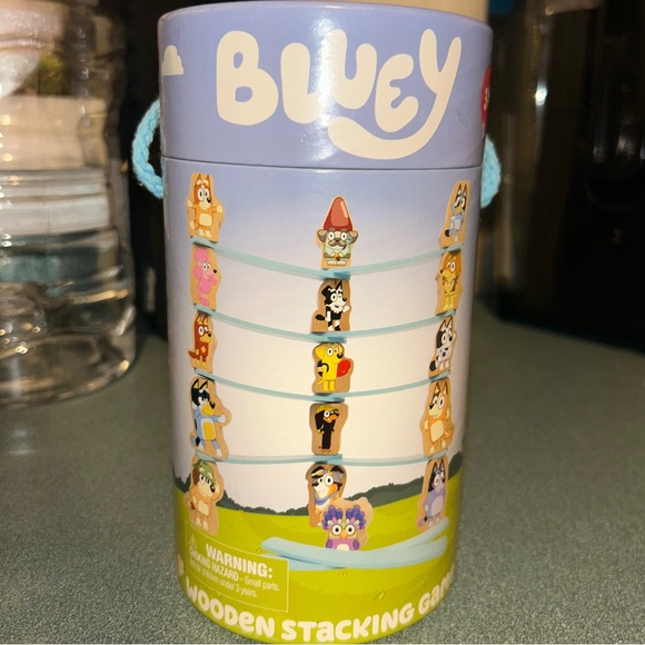 Bluey | Toys | Bluey Wooden Stacking Game Multicolor | Poshmark